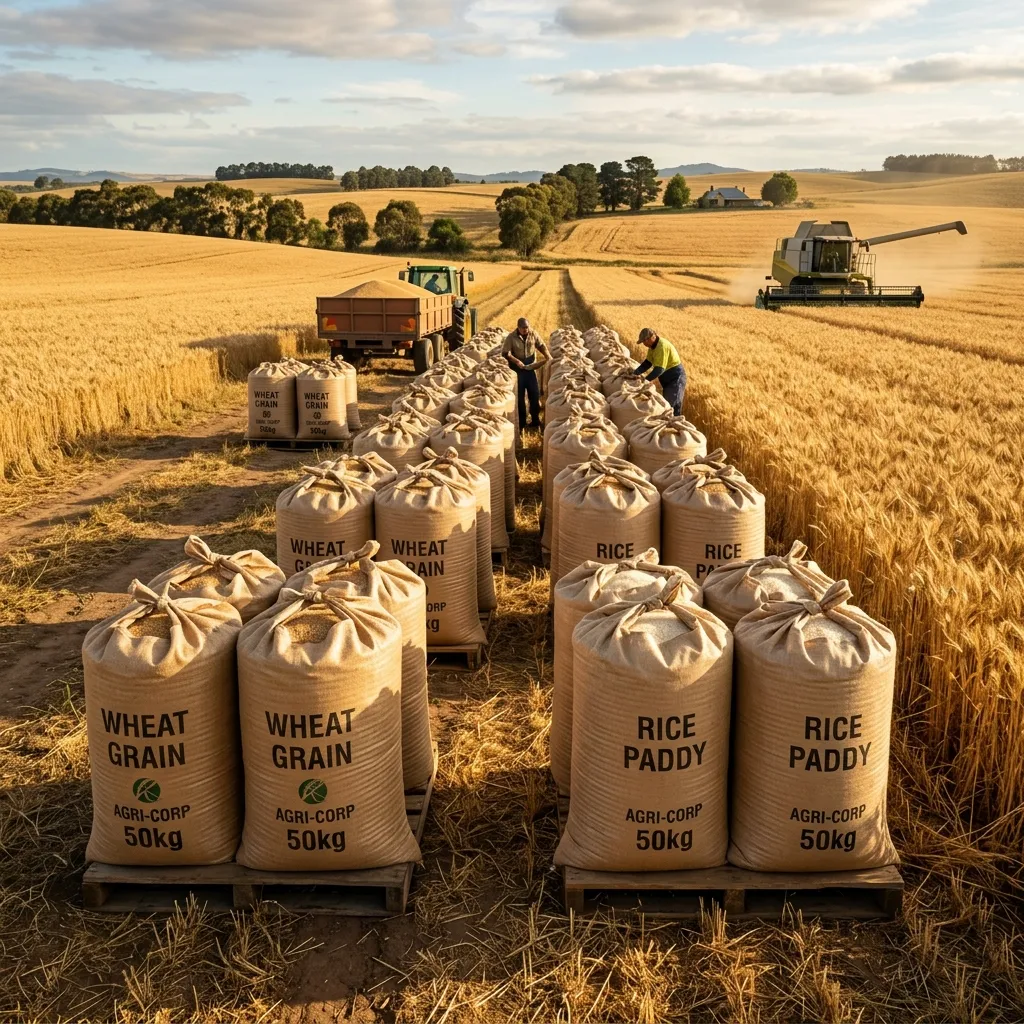 The Complete and Definitive Guide to Agricultural Packaging: PP Woven Bags for Wheat, Rice, Fertilizers, and Feed