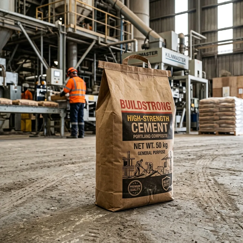 Industrial Cement Gusseted Bags 50kg: AD*STAR® Technology by SherkatTrade
