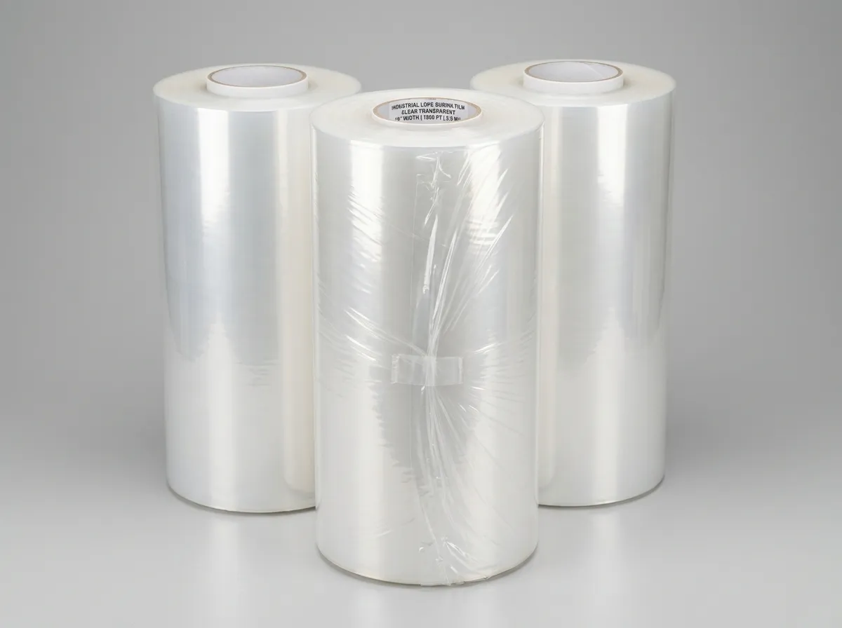 Industrial Thermal PE Shrink Film: 3-Layer Heavy Duty Rolls by SherkatTrade