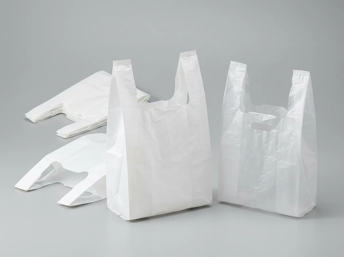 Polyethylene T-Shirt Handle Carrier Bags (Vest Bags): SherkatTrade